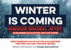 Winter is coming Großfläche Anzeige