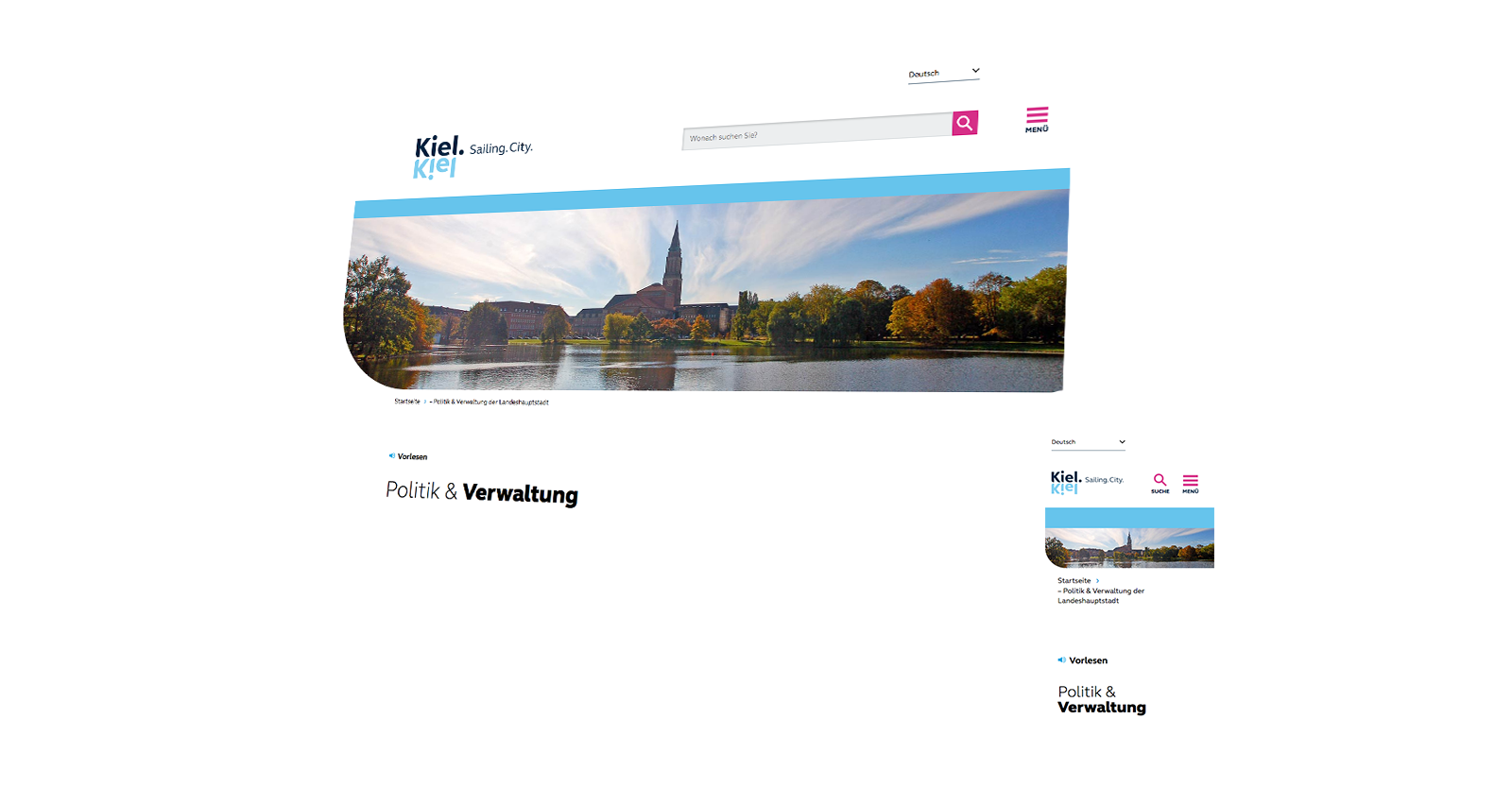 Kiel.de website